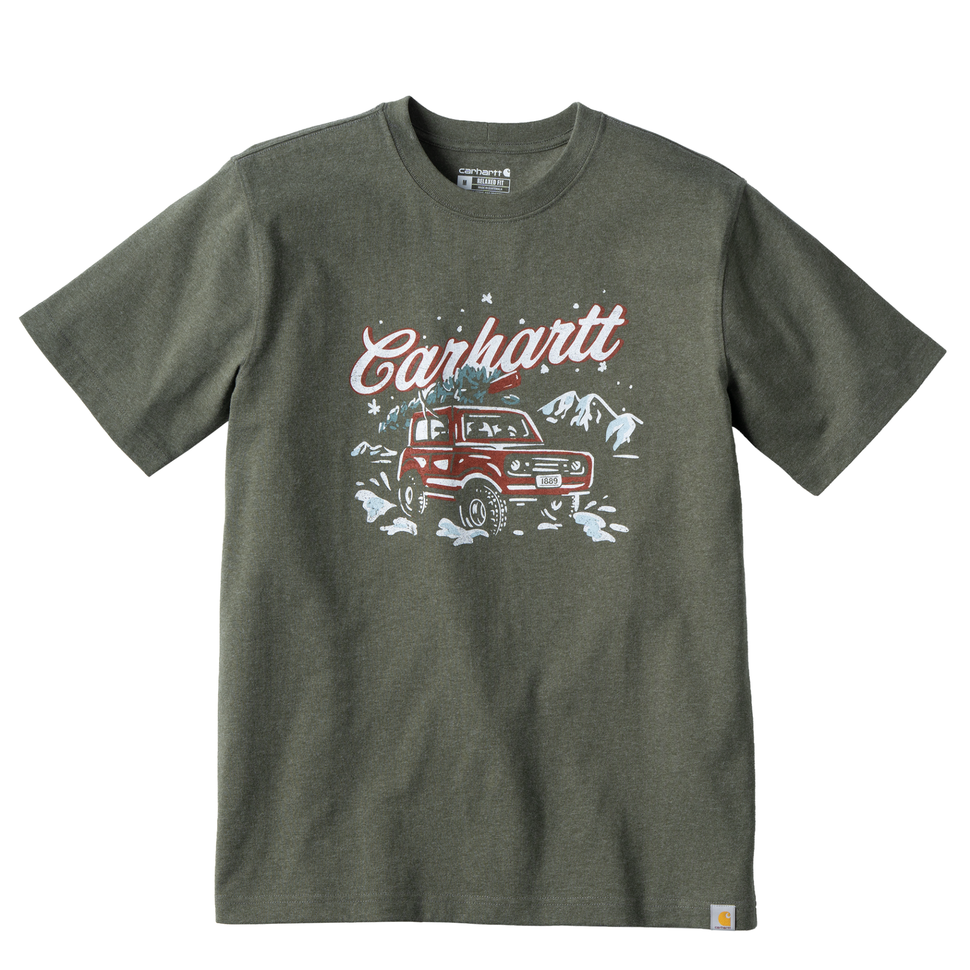 Picture of Carhartt 107806 Mens Dearborn Relaxed Holiday T-Shirt