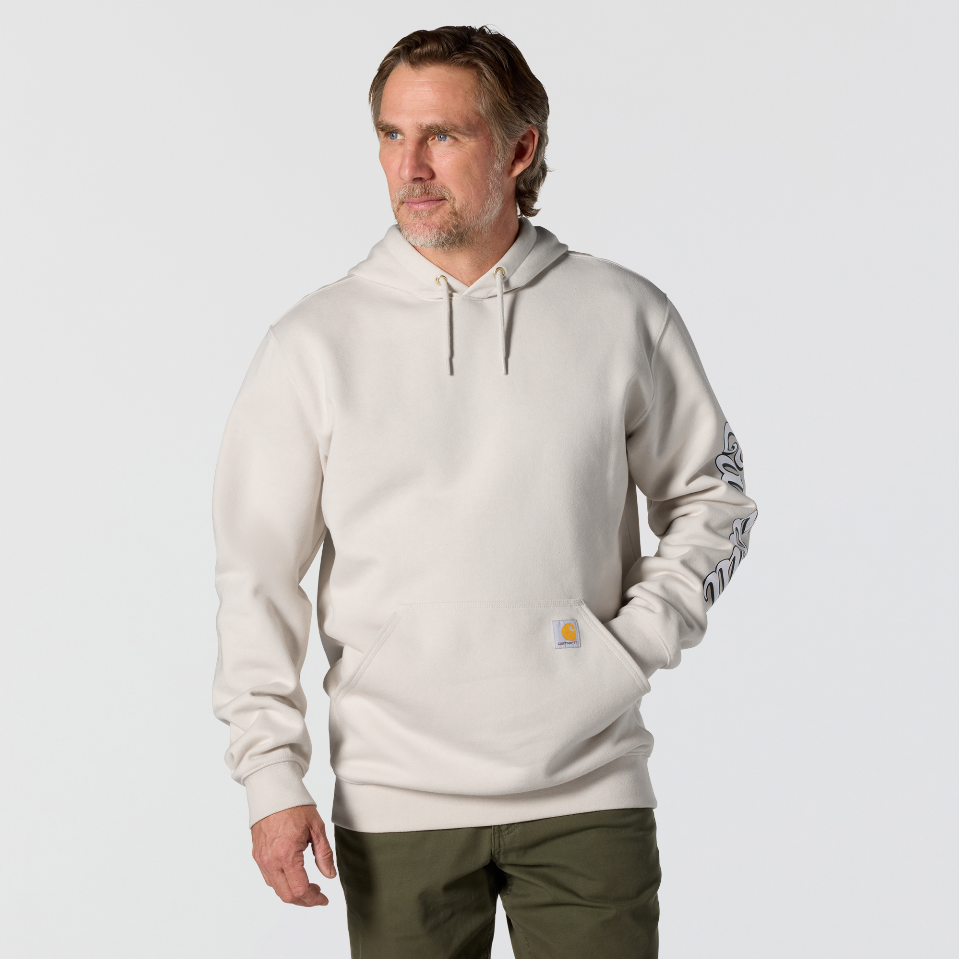 Picture of Carhartt 107807 Mens Marquette Holiday Sweatshirt