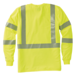 Picture of Carhartt 107813 Mens HV Force Relaxed LS Class 3 T-Shirt