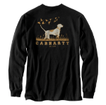 Picture of Carhartt 107820 Mens Irvine Relaxed Pointer LS T-Shirt