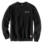 Picture of Carhartt 107828 Mens Sawyer 1965 Logo Crewneck Sweatshirt