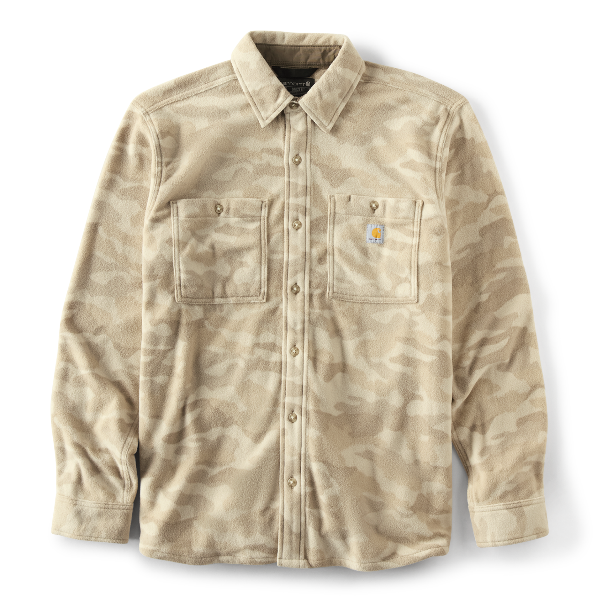 Picture of Carhartt 107829 Mens Seneca Loose LS Printed Shirt
