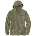 Picture of Carhartt 107831 Mens Paxton Logo Graphic Sweatshirt