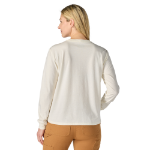 Picture of Carhartt 107874 Womens Irvine Loose Fit Nettie Winter LS T-Shirt