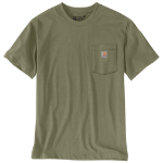 Picture of Carhartt 107899 Mens Irvine Relaxed Deer Landscape T-Shirt
