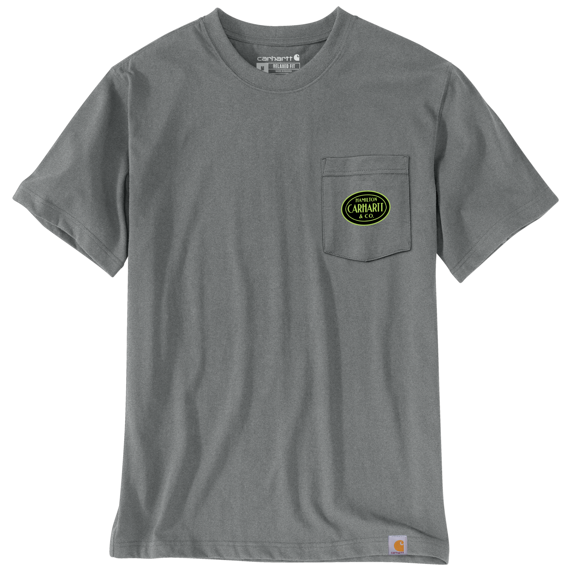 Picture of Carhartt 107901 Mens Irvine Relaxed Pitstop T-Shirt