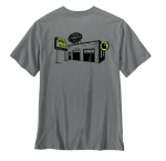 Picture of Carhartt 107901 Mens Irvine Relaxed Pitstop T-Shirt