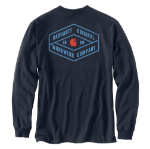 Picture of Carhartt 107902 Mens Irvine Relaxed Original LS T-Shirt