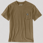 Picture of Carhartt 107933 Mens Irvine Relaxed Camo License Plate T-Shirt
