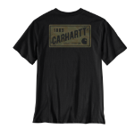 Picture of Carhartt 107933 Mens Irvine Relaxed Camo License Plate T-Shirt
