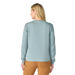Picture of Carhartt 107973 Womens Irvine Loose Long Sleeve Pocket T-Shirt