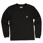 Picture of Carhartt 107973 Womens Irvine Loose Long Sleeve Pocket T-Shirt