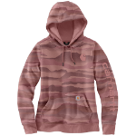Picture of Carhartt 108087 Womens Marquette Landscape Camo Sweatshirt