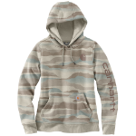 Picture of Carhartt 108087 Womens Marquette Landscape Camo Sweatshirt
