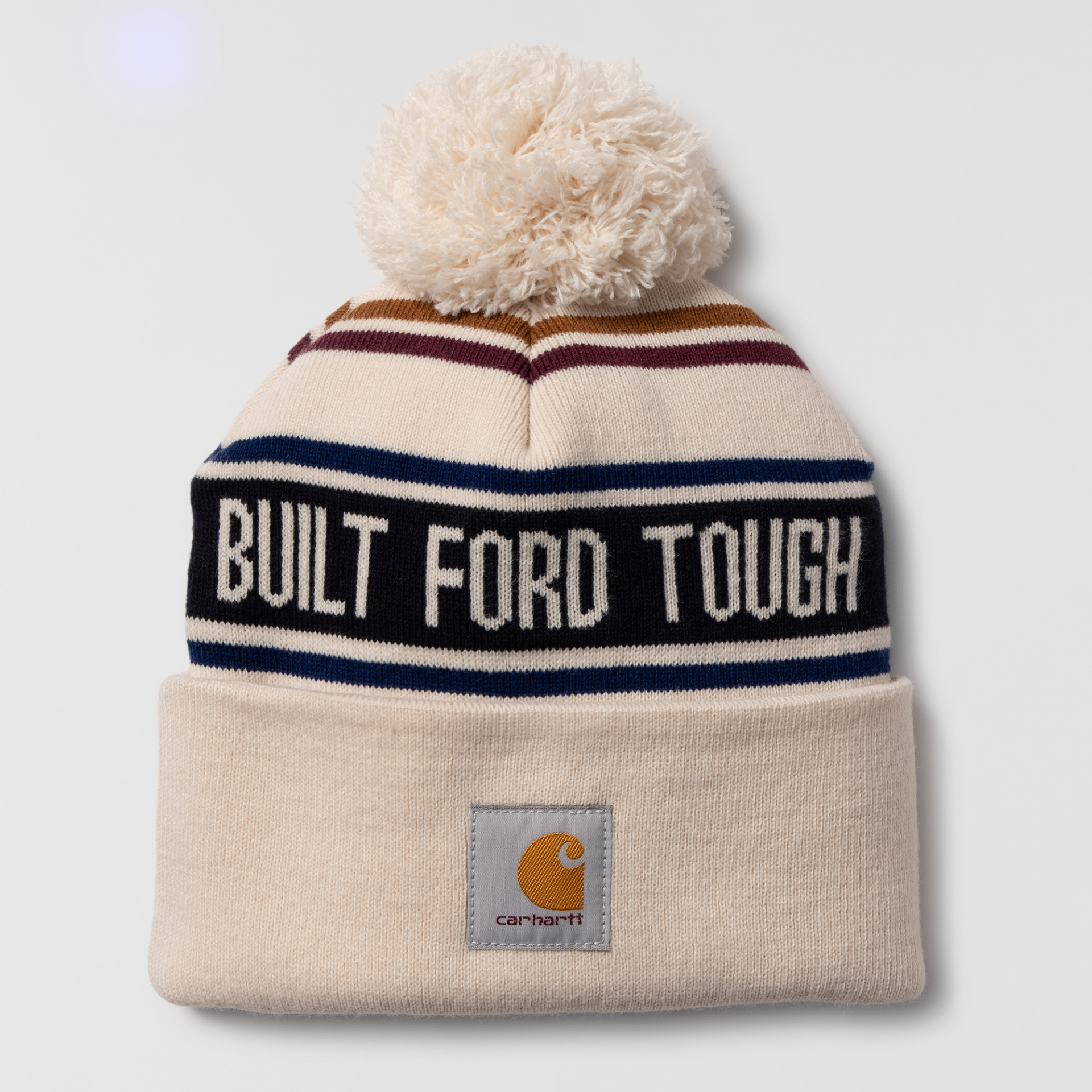 Picture of Carhartt 108163 Mens Ford Pom Beanie