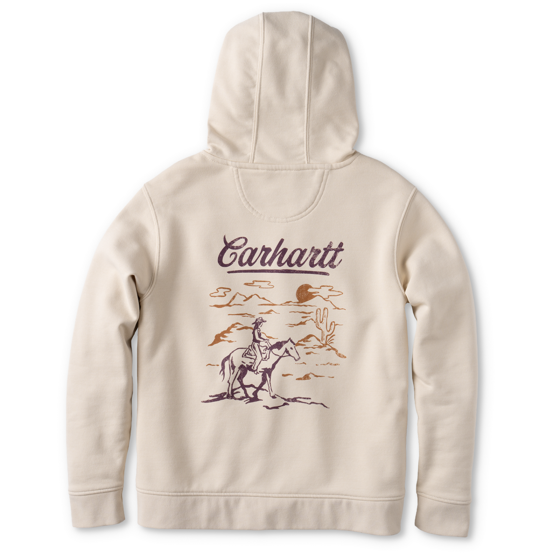 Picture of Carhartt 108364 Womens Marquette Western Graphic Sweatshirt