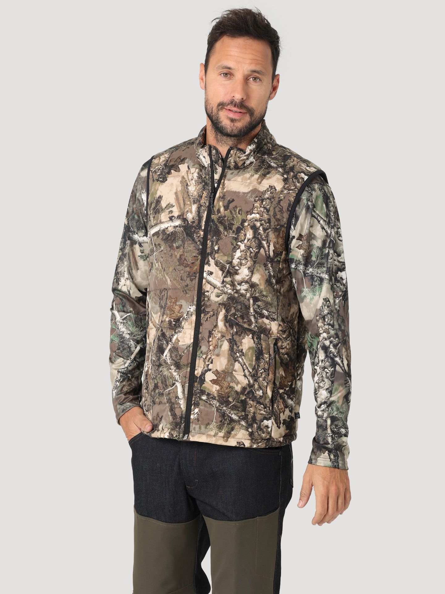 Picture of Wrangler 112323421 ATG -x- Mid Layer Vest