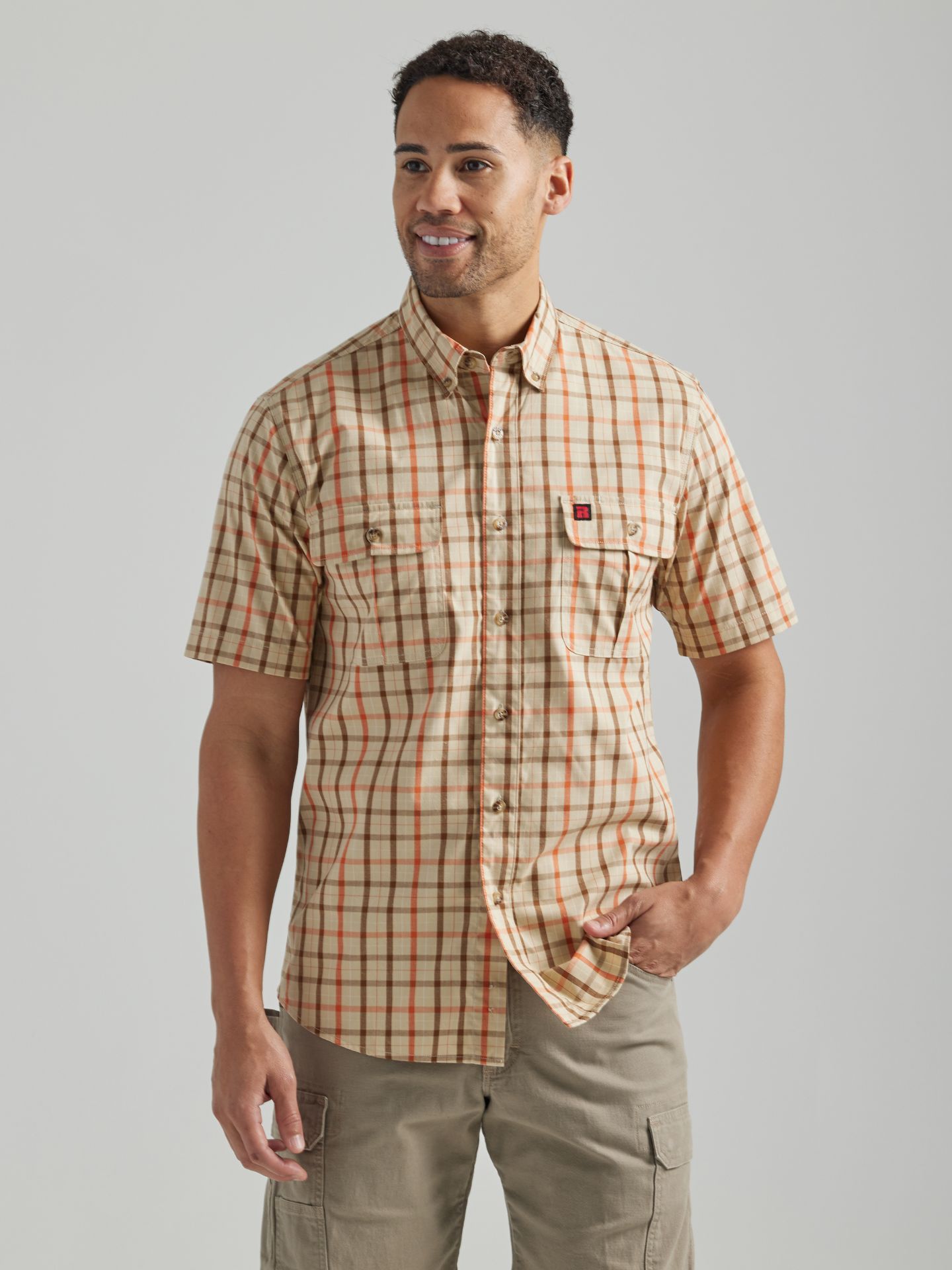 Picture of Wrangler 112325418 Riggs Workwear® Foreman Plaid Shirt