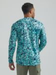 Picture of Wrangler 112331275 ATG -x- Long Sleeve Sun T-Shirt