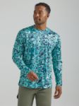 Picture of Wrangler 112331275 ATG -x- Long Sleeve Sun T-Shirt