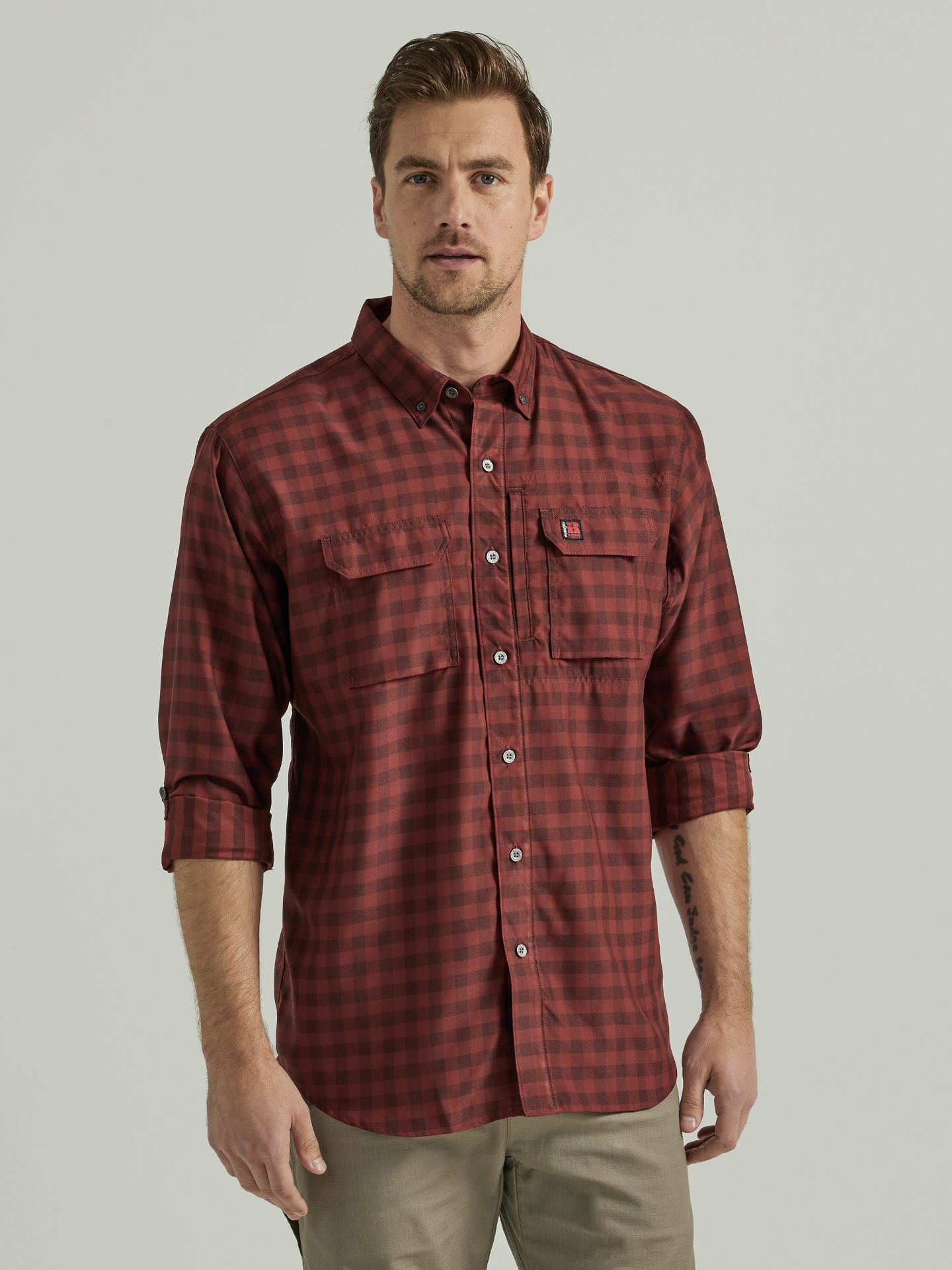 Picture of Wrangler 112333605 Riggs Workwear® Technical Long Sleeve Work Shirt