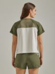 Picture of Wrangler 112333892 ATG -x- Womens Short Sleeve Compass Tee