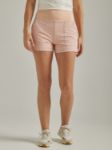 Picture of Wrangler 112333897 ATG -x- Womens Mixed Material Short
