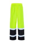 Picture of Occunomix UHV452P BLACK BOTTOM LINED RAIN PANTS - Class E