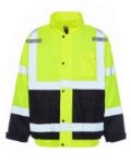 Picture of Occunomix UHV562 QUILT LINED BOMBER JACKET - Type R Class 3