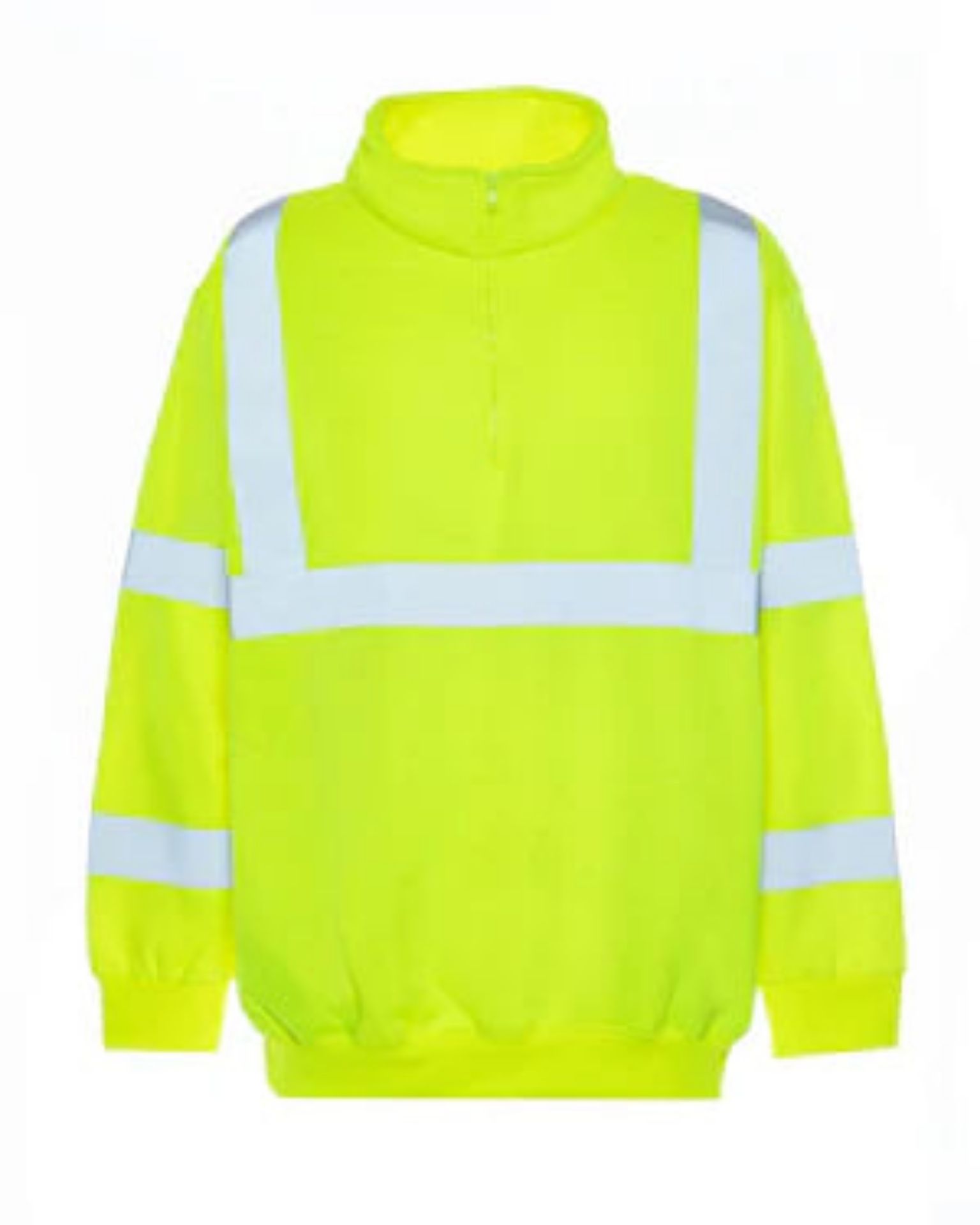 Picture of Occunomix UHV544 QUARTER ZIP PULLOVER SWEATSHIRT - Type R Class 3