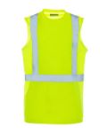 Picture of Occunomix UHV869 SLEEVELESS BIRDSEYE T-SHIRT - Type R Class 2