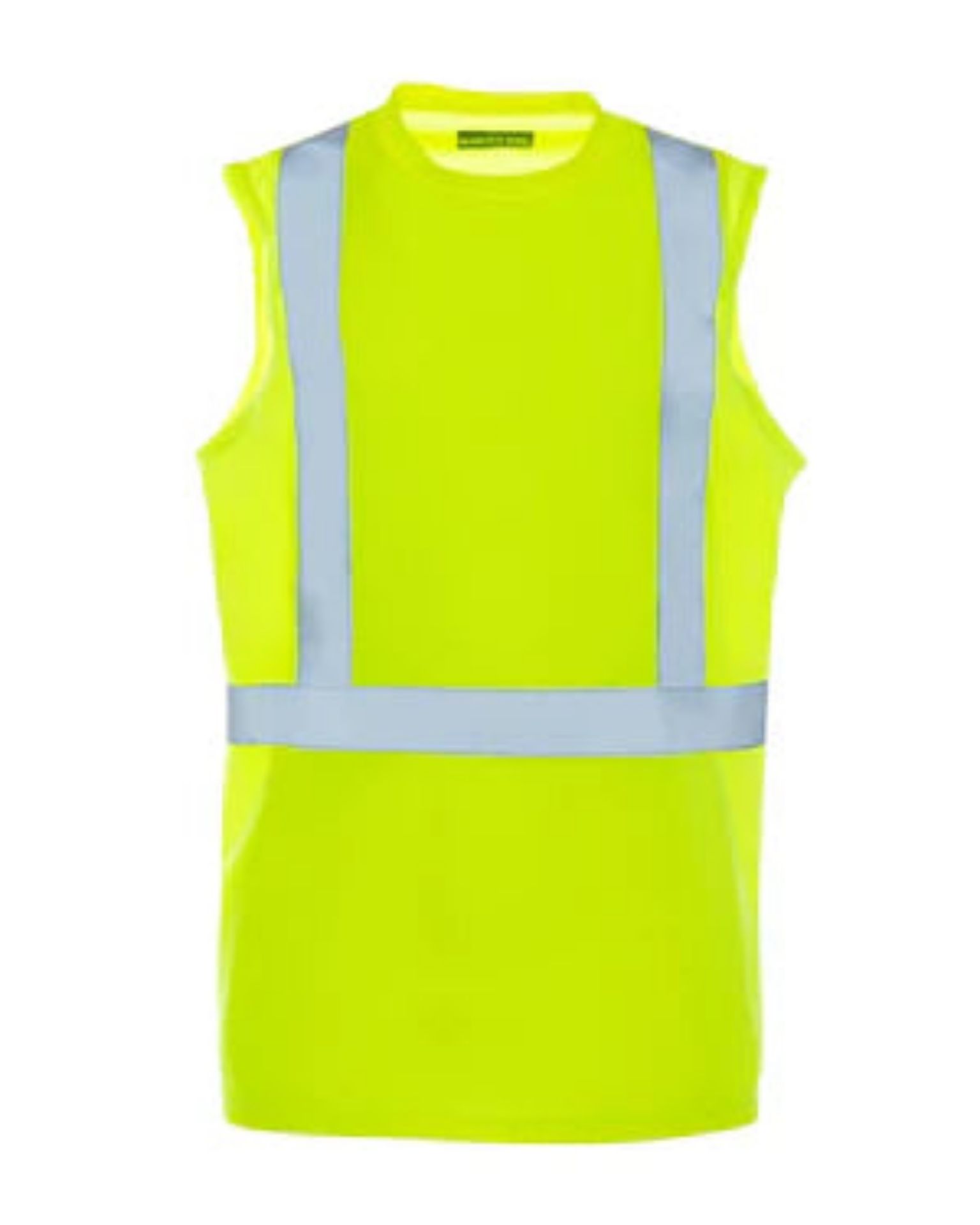 Picture of Occunomix UHV869 SLEEVELESS BIRDSEYE T-SHIRT - Type R Class 2
