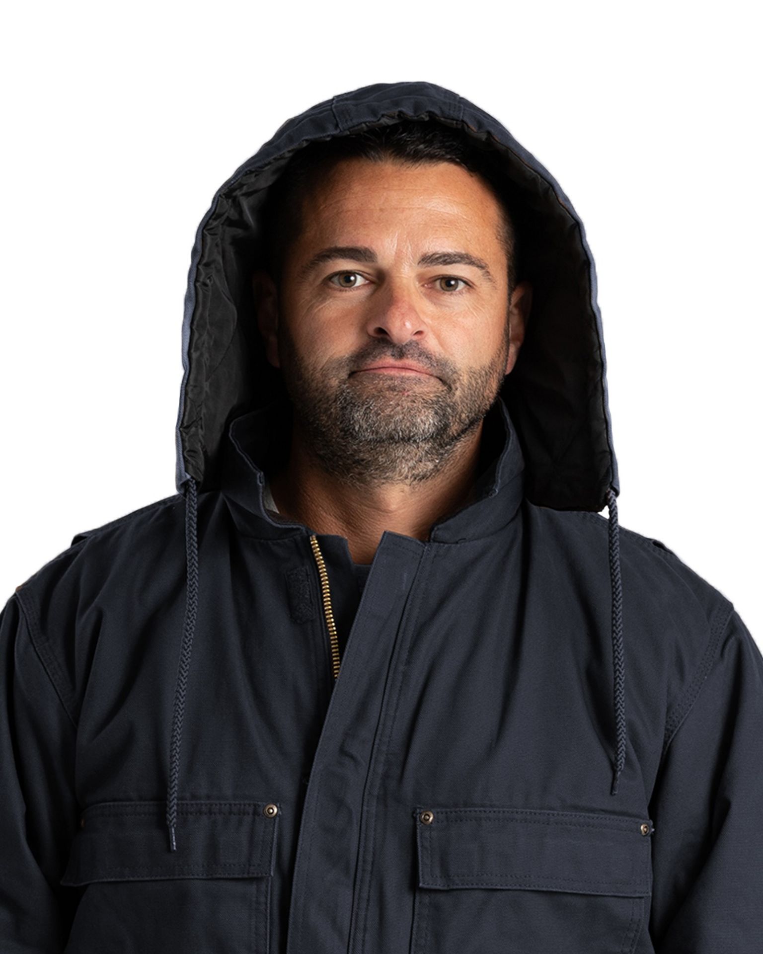 Picture of Berne  HD101 Highland Snap-On Washed Duck Hood