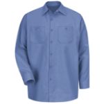 Picture of Red Kap® SP14-SOLID Men's Long Sleeve Industrial Work Shirt