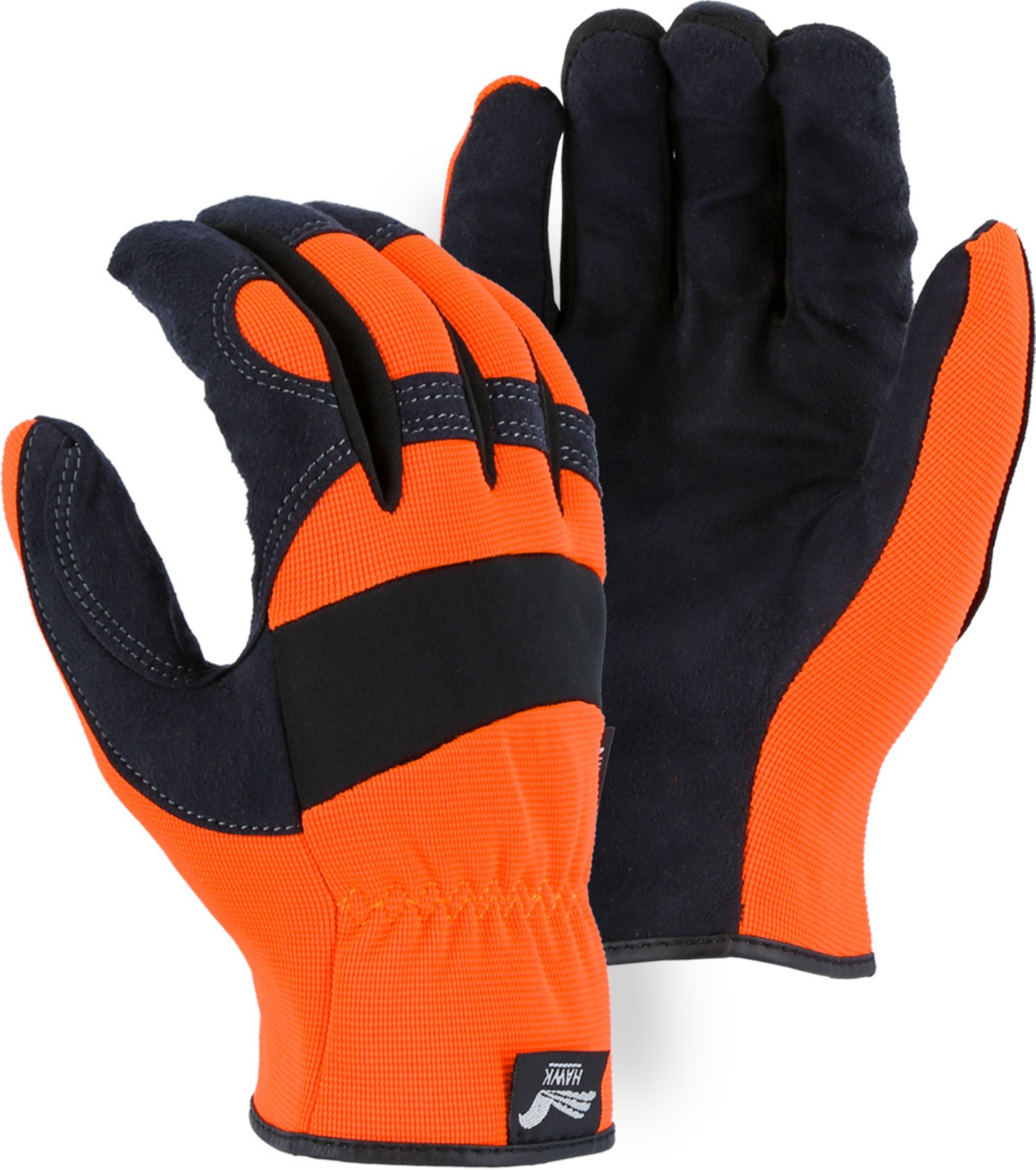 Picture of Majestic 2136 Armor Skin™ Mechanics Glove with Hi-Viz Knit Back