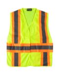 Picture of Occunomix UHV312 MESH TWO-TONE EXPANDABLE VEST w/ HOOK & LOOP - Type R Class 2