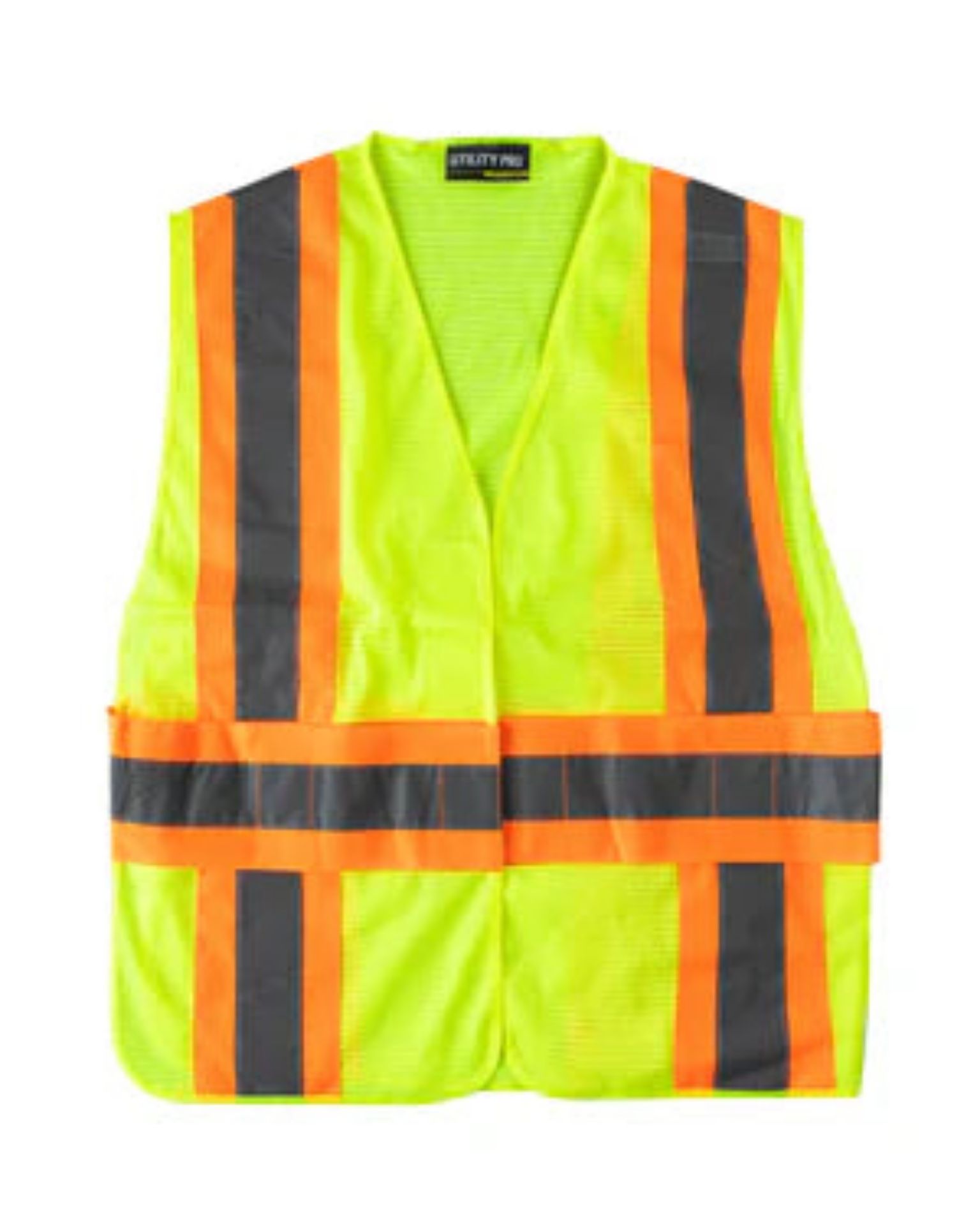 Picture of Occunomix UHV312 MESH TWO-TONE EXPANDABLE VEST w/ HOOK & LOOP - Type R Class 2