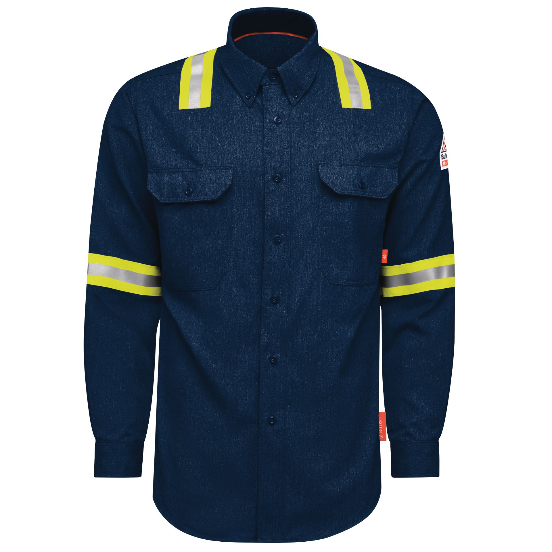 Picture of Bulwark® QS50-EHV iQ Series Enhanced Visibility Comfort Woven Lightweight Shirt