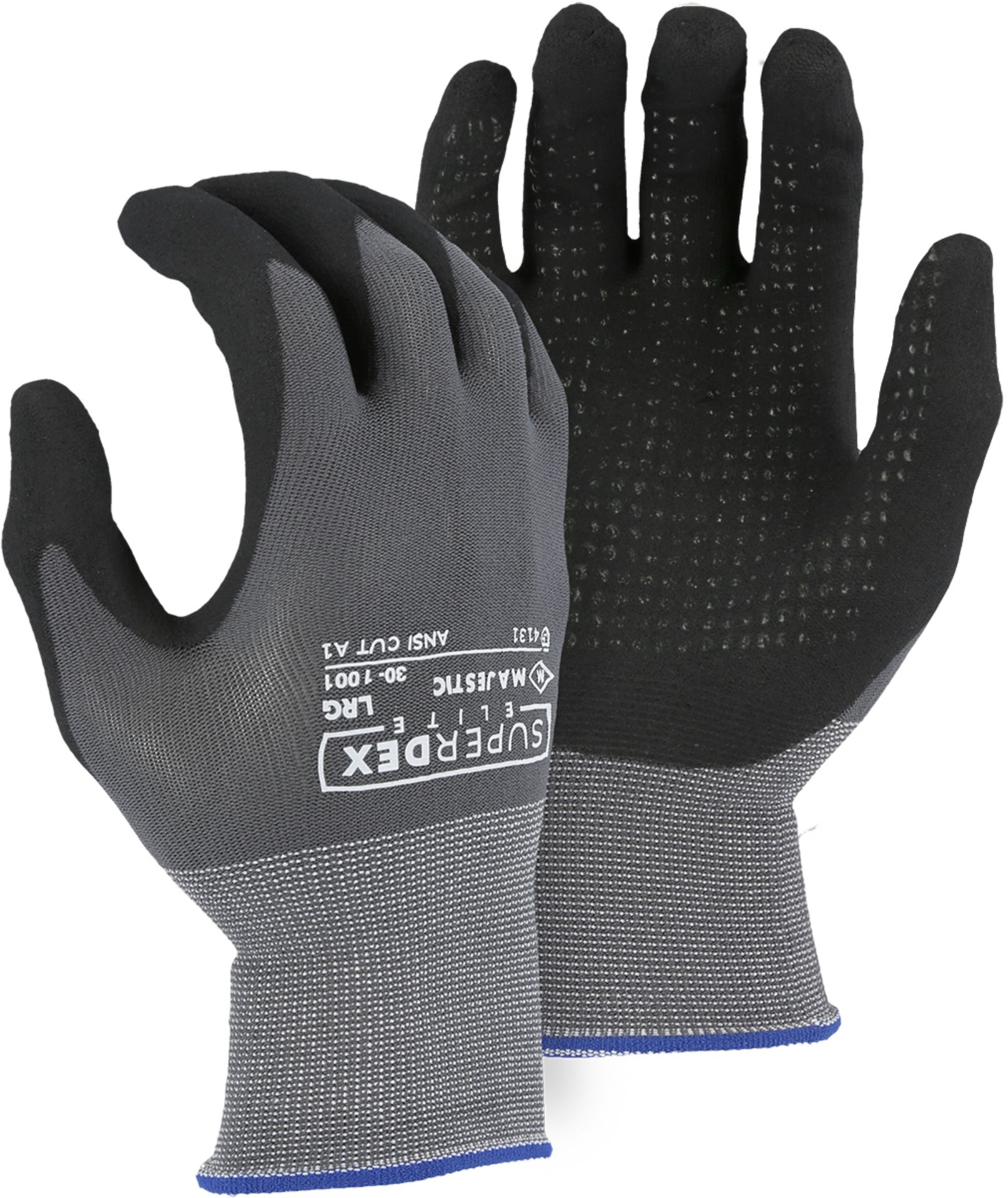 Picture of Majestic 30-1001 SuperDex Palm Dip Glove with Premium Foam Nitrile