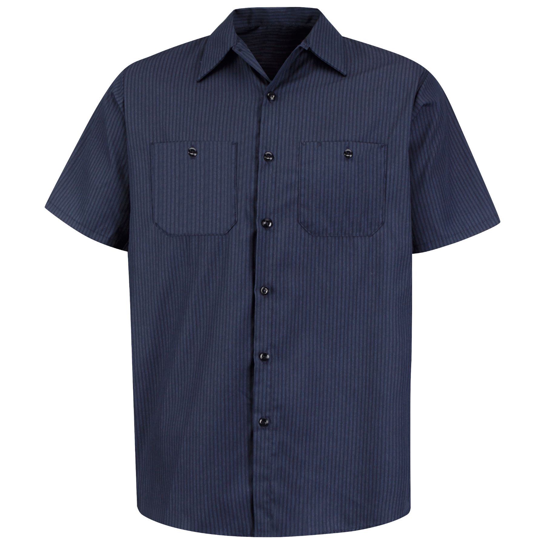 Red Kap®  Men's Short Sleeve Durastripe® Work Shirt