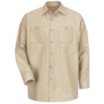 Picture of Red Kap® SP14-SOLID Men's Long Sleeve Industrial Work Shirt