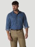 Picture of Wrangler 3W510 Wrangler RIGGS WORKWEAR® Denim Work Shirt