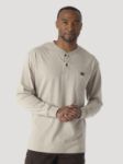 Picture of Wrangler 3W750 Wrangler RIGGS WORKWEAR® Long Sleeve Henley