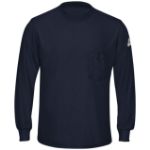 Picture of Bulwark® SMT8 Men's Lightweight FR Long Sleeve T-Shirt