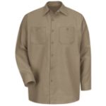 Picture of Red Kap® SP14-SOLID Men's Long Sleeve Industrial Work Shirt
