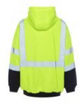 Picture of Occunomix UHV425 BLACK BOTTOM SOFTSHELL HOODIE - Type R Class 3