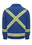 Picture of Bulwark® JNJC Men's Lightweight Nomex FR Lined Bomber Jacket with Reflective Trim