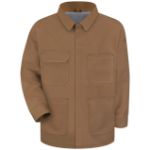 Picture of Bulwark® JLC6 Brown Duck Lineman's Coat