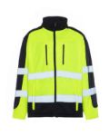 Picture of Occunomix UHV427 BLACK BOTTOM FULL ZIP SOFTSHELL - Type R Class 3