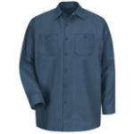 Picture of Red Kap® SP14-SOLID Men's Long Sleeve Industrial Work Shirt